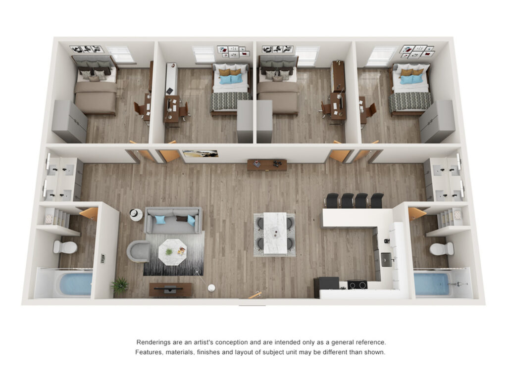 4×2 layout