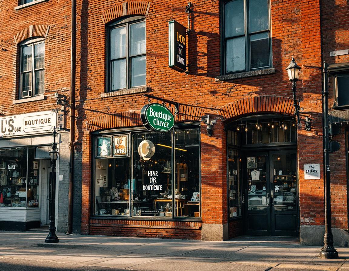 Boutique shop on Curtis Street