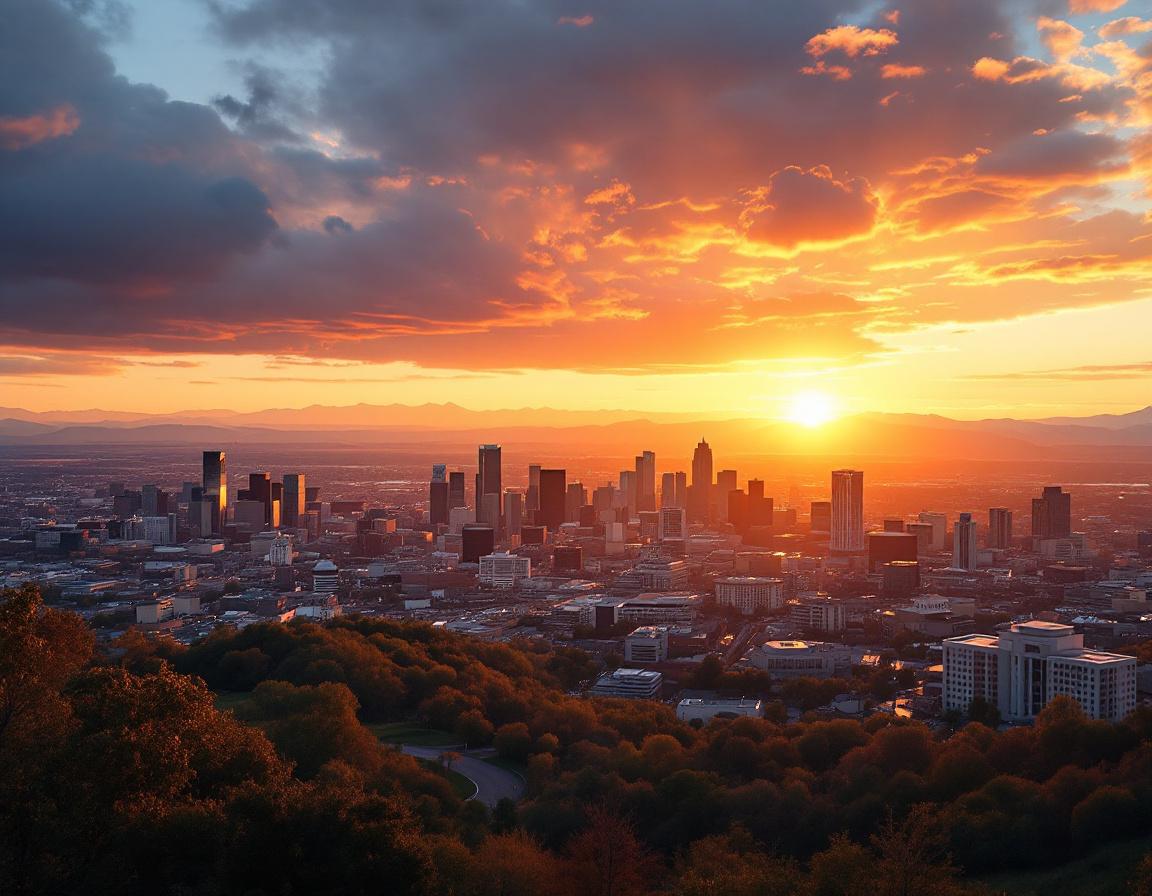 Denver sunrise — built for how students live