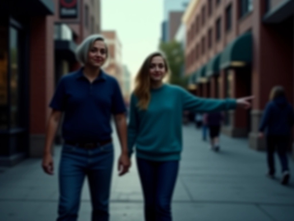 16th Street Mall — Morgan loses her mind
