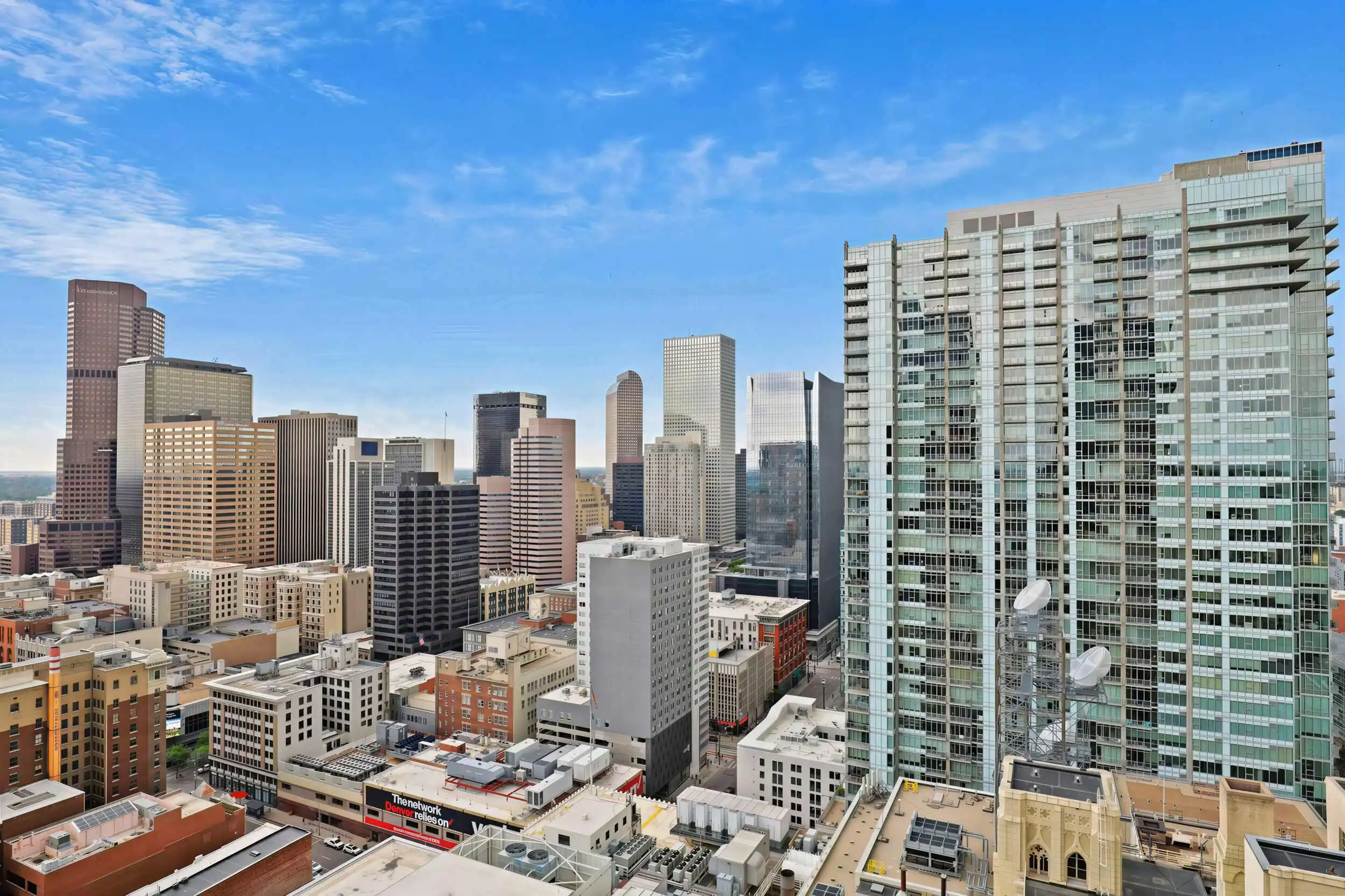 Auraria Lofts at home — the building (real photo)